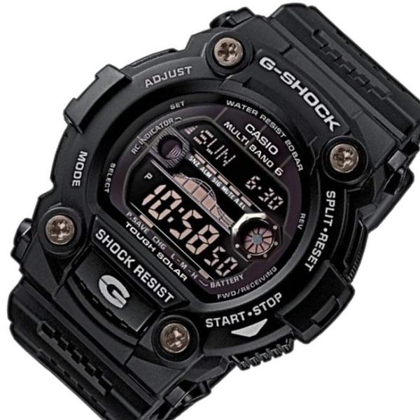 CASIO G-SHOCK メンズ ソーラー電波腕時計 タイドグラフ・ムーンデータ搭載 ブラック G...