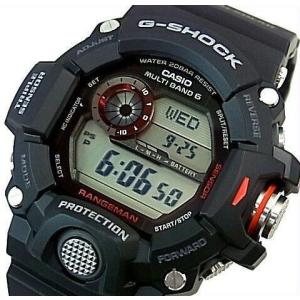 CASIO G-SHOCK カシオ Gショック RANGEMAN/レンジマン トリプルセンサー搭載 ソーラー電波腕時計 ブラック 海外モデルGW-9400-1｜BRIGHTヤフー店