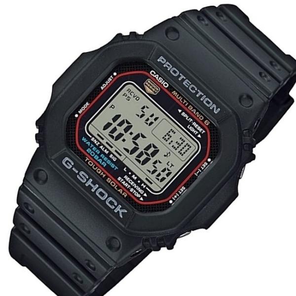 CASIO G-SHOCK カシオ Gショック ソーラー電波腕時計 マルチバンド6 New5600シ...