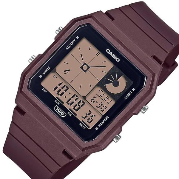 CASIO Standard カシオ スタンダード ボーイズ 腕時計 デジタルモデル ダークブラウン...