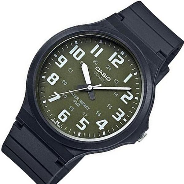 CASIO Standard カシオ スタンダード メンズ腕時計 アナログモデル ラバーベルト ブラ...