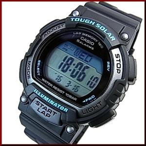 CASIO SPORTS GEAR カシオ スポーツギア レディース ソーラー腕時計 ラバーベルト ブラック 国内正規品 STL-S300H-1AJH