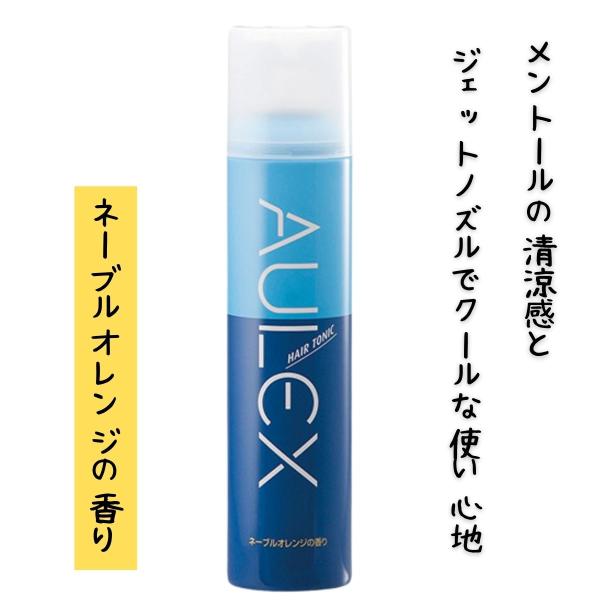 ヘアトニック オーレックス ヘアトニック ブルー 220g ネーブルオレンジの香り 中日製薬