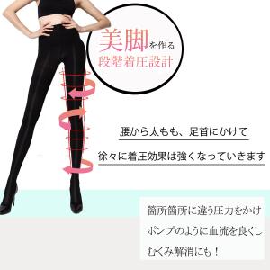 ランキング1位 着圧タイツ 着圧 タイツ ソッ...の詳細画像5