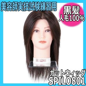 美容師 カットウィッグ マネキン ファイバー毛100％ エミリー 散髪