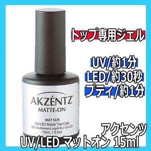 アクセンツ UV ジェルブラシ フラット 106 ジェルネイル ブラシ 筆