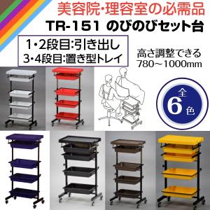代引き不可 美容室 理容室 セット台 No.30 ワゴン キャスター付き 日本