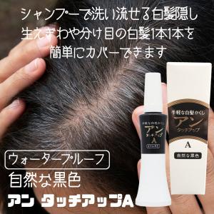 カバー グレイヘア マスカラ ダークブラウン 白髪カバー 眉毛 もみあげ