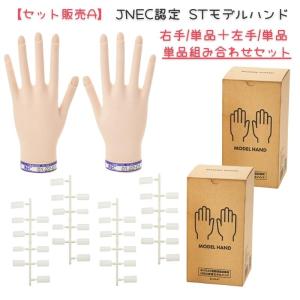 【単品セット販売A】 JNEC認定 滝川 STモデルハンド 右手 左手 両手 単品セット 第1期認定 ネイリスト検定｜bright08