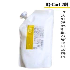 IQ-Curl IQカール デジタルパーマ液 2剤 500mL デジカール剤 時短 ブリーチ毛、ダメージ毛にも デジパー カール＆ウェーブ 薬剤 理美容 プロ用 美容室｜bright08