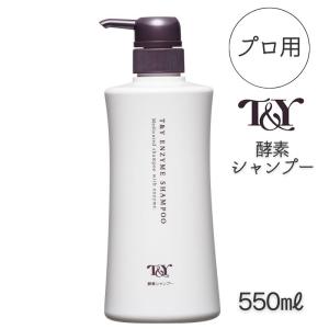 サロン専売 プロ用 T&Y 酵素シャンプー 550ml 頭皮ケア ふけ かゆみ ヘアケア 業務用 メンズサロン 40代 50代 60代 70代 男性 スキャルプ スカルプ 美髪｜bright08