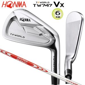 本間ゴルフ(ホンマ/HONMA) ツアーワールド TW747Vx アイアン 6本組(#5-#10) 右用 N.S.PRO MODUS3 FOR T//WORLD スチールシャフト