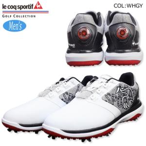 ルコックゴルフ Le coq sportif GOLF QQ2SJA02 メンズ シューズ ワイヤーロック ゴルフシューズ 靴 ゴルフ用品 スポーツ用品 春夏秋冬