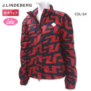 ジェイリンドバーグ J.LINDEBERG 072-57011 レディース 長袖 中綿 ダウン ブルゾン ジャケット ゴルフウェア スポーツウェア 秋冬｜bright1ststage