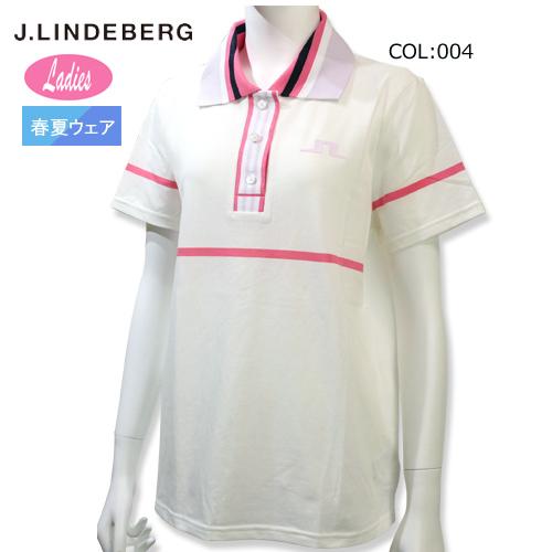 ジェイリンドバーグ J.LINDEBERG 072-26351 レディース 半袖シャツ ポロシャツ ...