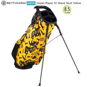 ベティナルディ(BETTINARDI) 8.5型(3.4kg) スタンドバッグ 2023 VESSEL Player IV Stand Skull Yellow｜FirstStageヤフーショップ