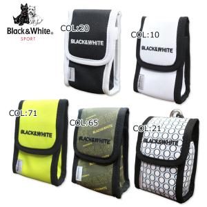 ブラック＆ホワイト Black&amp;White BUF7202W スコープケース ボールポーチ 小物入れ 男女兼用 ゴルフ用品 ゴルフグッズ コンペ景品 春夏秋冬