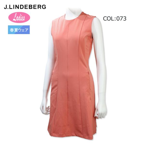 ジェイリンドバーグ J.LINDEBERG 072-66470 レディース ノースリーブ ワンピース...