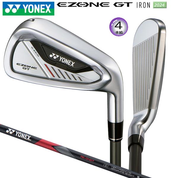 ヨネックス(YONEX) 2024 イーゾーン GT アイアン 4本組(#7-#9.PW) 右用 (...