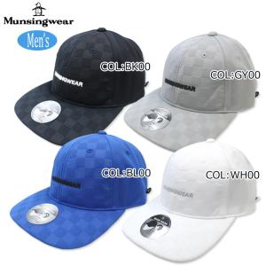 マンシング（MUNSING）（メンズ）ゴルフ チェック柄バケットハット