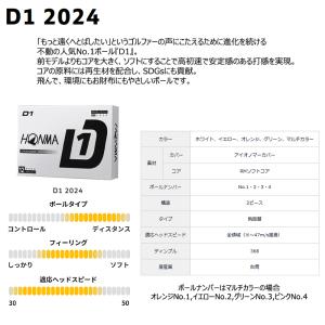 本間ゴルフ(ホンマ/HONMA) D1 202...の詳細画像2