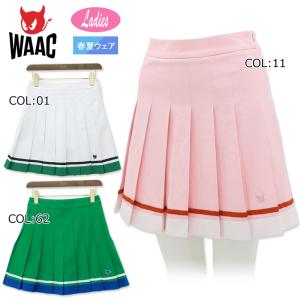 ワック WAAC 072332353 レディース スカート プリーツスカート ワック WAAC 072332353 レディース スカート プリーツスカート