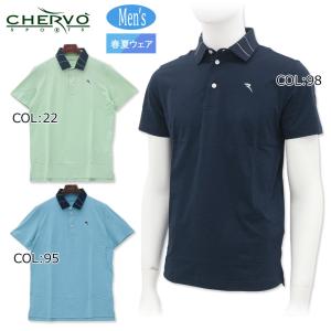 シェルボ CHERVO 031-12111 メンズ ブルゾン ニット ジップアップ