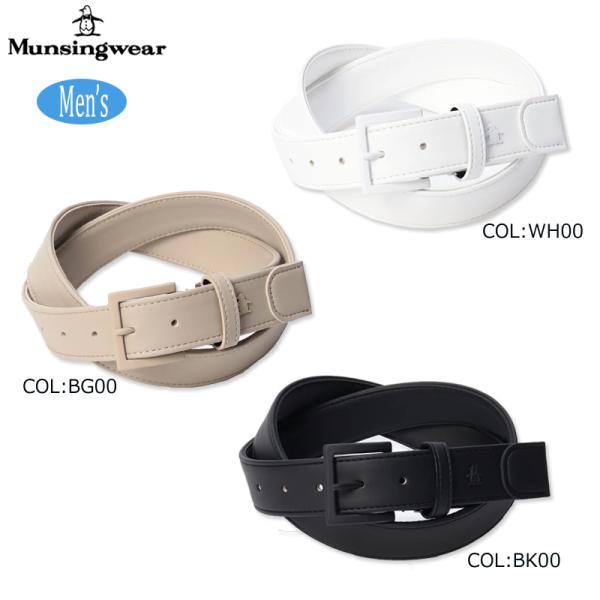 マンシングウェア Munsingwear MGBXJH03 メンズ ベルト 合成皮革 アクセサリー ...