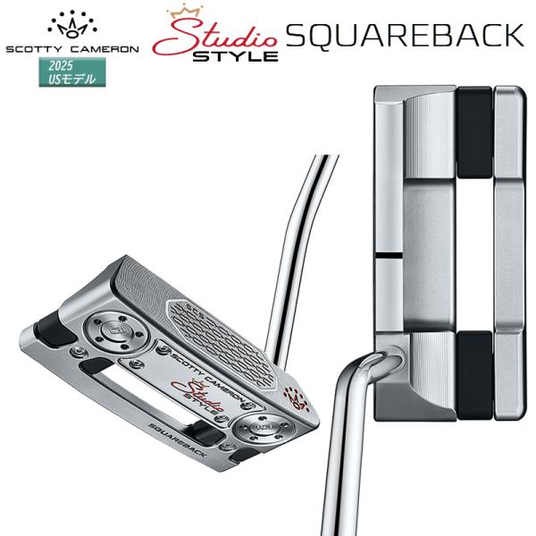 並行輸入品 スコッティキャメロン (SCOTTY CAMERON) スタジオ スタイル スクエアバッ...