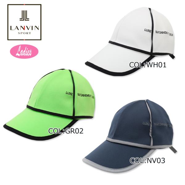 ランバン スポール LANVIN SPORT VLV0311T9 レディース キャップ UV ゴルフ...