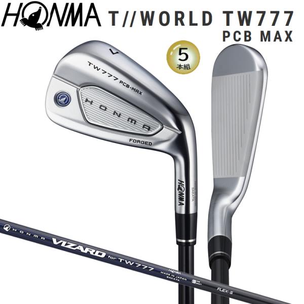 本間ゴルフ(ホンマ/HONMA) ツアーワールド TW777 アイアン 5本組(#6-10) VIZ...