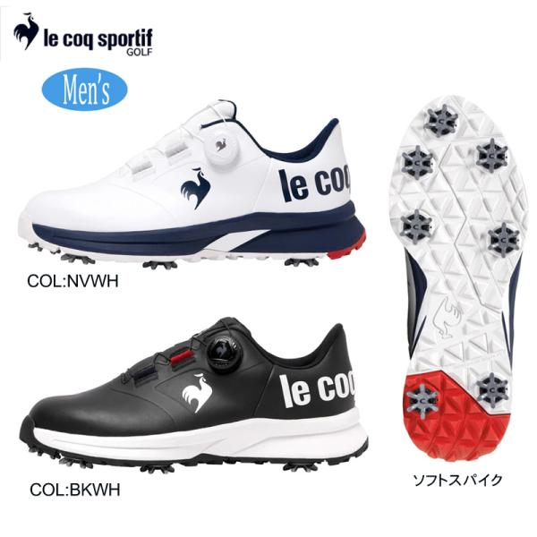 ルコックゴルフ Le coq sportif GOLF LG6SCS00M ゴルフシューズ ダイヤル...