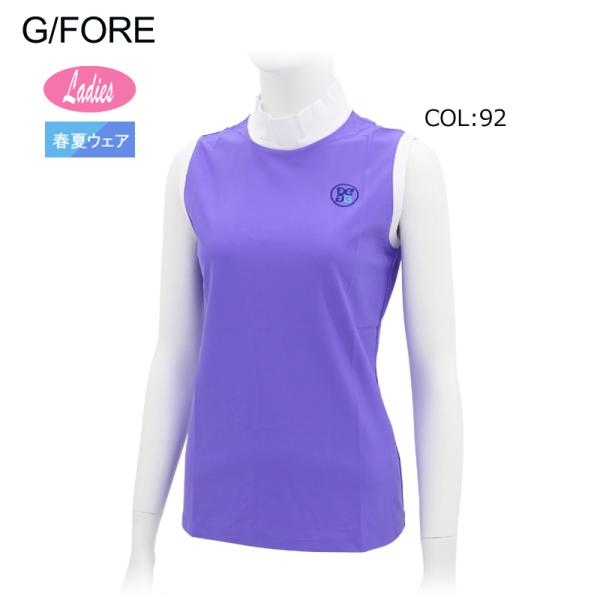G/FORE (GFORE) ジーフォア 073213059 レディース モックネックシャツ ノース...