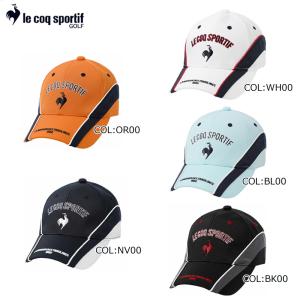 ルコックゴルフ Le coq sportif GOLF LG6SCP05M キャップ 帽子 レーシングキャップ ゴルフウェア スポーツウェア 夏小物