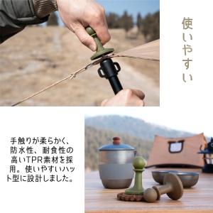 テントポールキャップ タープポール 雷除け 4...の詳細画像2