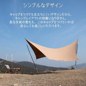 テントポールキャップ タープポール 雷除け 4...の詳細画像3