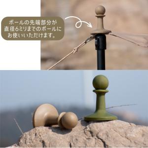 テントポールキャップ タープポール 雷除け 4...の詳細画像5