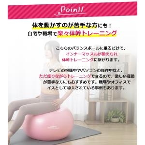 ヨガボール バランスボール 65cm 55cm...の詳細画像2