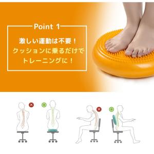バランスクッション 2個セット バランスディス...の詳細画像2