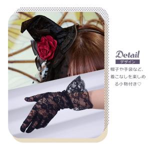 ハロウィン コスプレ 衣装 魔女 ゴスロリ 仮...の詳細画像5