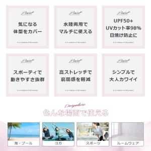 水着 レディース 体型カバー セパレート 上下...の詳細画像2