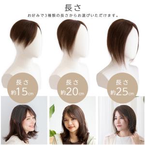 総手植え レミー 人毛100% トップカバー ...の詳細画像4