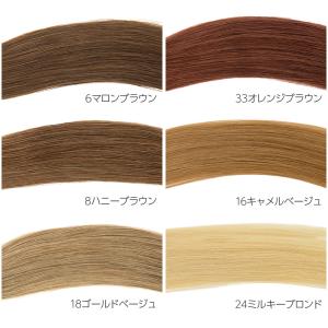 45cm20本分(10シート) 人毛シールエク...の詳細画像2