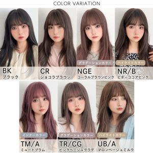 部分ウィッグ ヘアピース ロング 自然 バレな...の詳細画像3