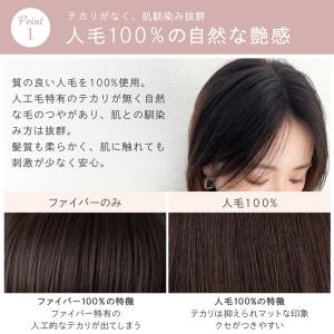 呼吸ウィッグ トップカバー ウィッグ つむじ ...の詳細画像3