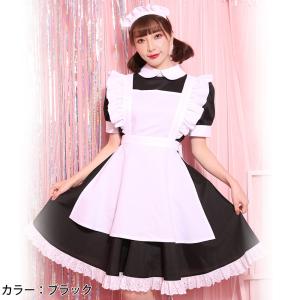 ハロウィン コスプレ 仮装 メイド服 メイド ...の詳細画像3