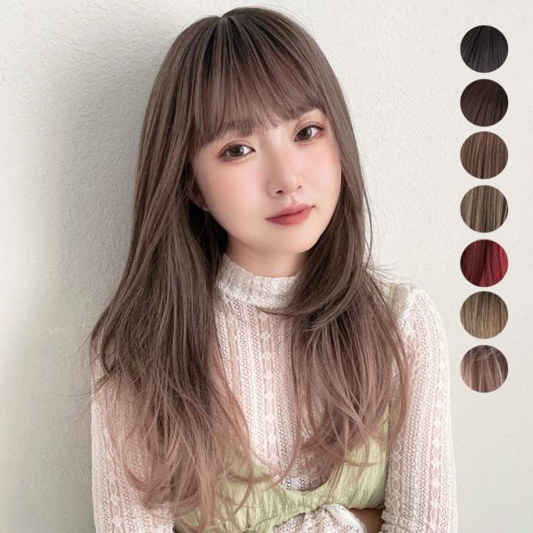 ウィッグ ロング フルウィッグ セミロング 自然 ウイッグ ストレート カール レディース かつら ...