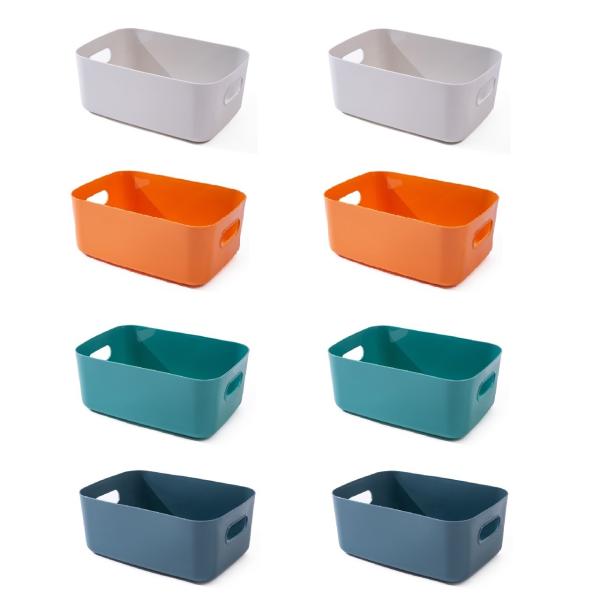 収納 ボックス 小物 入れ ケース プラスチック バスケット 卓上 洗面所 リビング キッチン