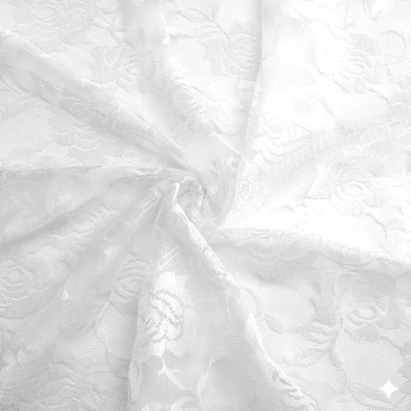 バラ 柄 ローズ レース メッシュ 生地 薔薇 手芸 ドレス カーテン スカート 飾り 布 150c...