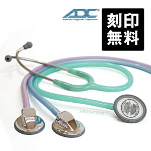 刻印無料 ポーチプレゼント ADC 聴診器 プラチナム クリニシャン AD715 医療用 ADSCOPE ステート シングルモデル 一般診察 ドクター ナース
